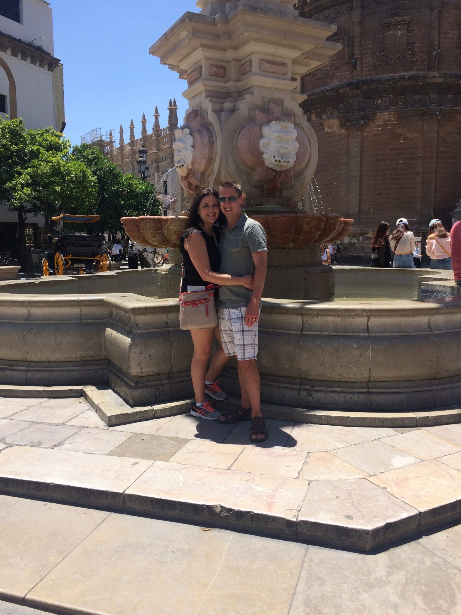 Brian and Jessica in Sevilla