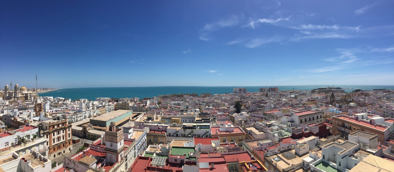 Cadiz from above