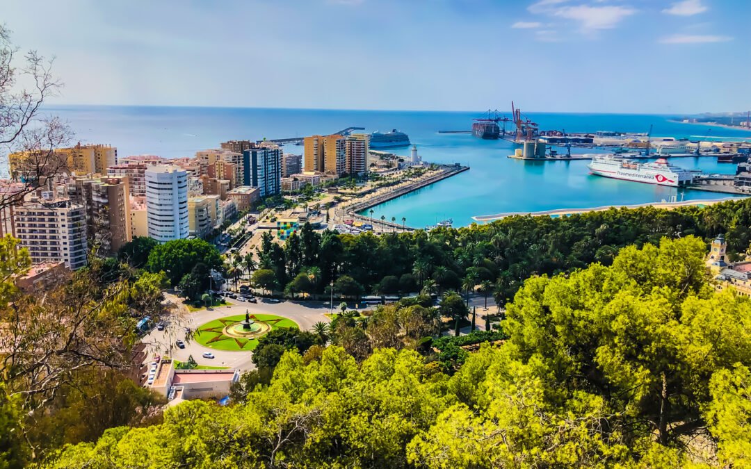 View of Malaga Muelle Uno